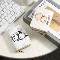 Милый карман для карточек в виде мультфильма, вместительная сумка через плечо, ультратонкий маленький кошелек для водительских прав