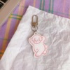 Tide, cute Japanese pendant, backpack, accessory, keychain, with little bears, internet celebrity