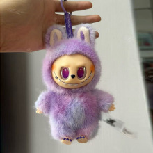 labubu玩偶搪胶系列毛绒挂件现货拉布布公仔娃娃泡泡玛特三代盲盒