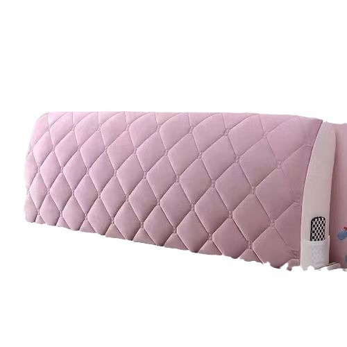 New Thick Full Cover Headboard Cover, Simple Fabric Soft Package, Collision Proof, Fleece Lined Bedroom Wooden Headboard Protector