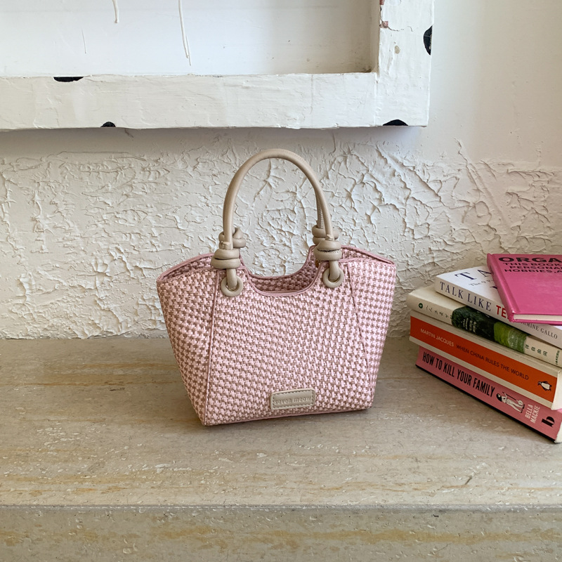 2026 Spring New Arrival Niche Design Woven Handbag For Women, Korean Style Versatile Crossbody Bag, Light Luxury Fashion Commuter Bag - Thumbnail 8