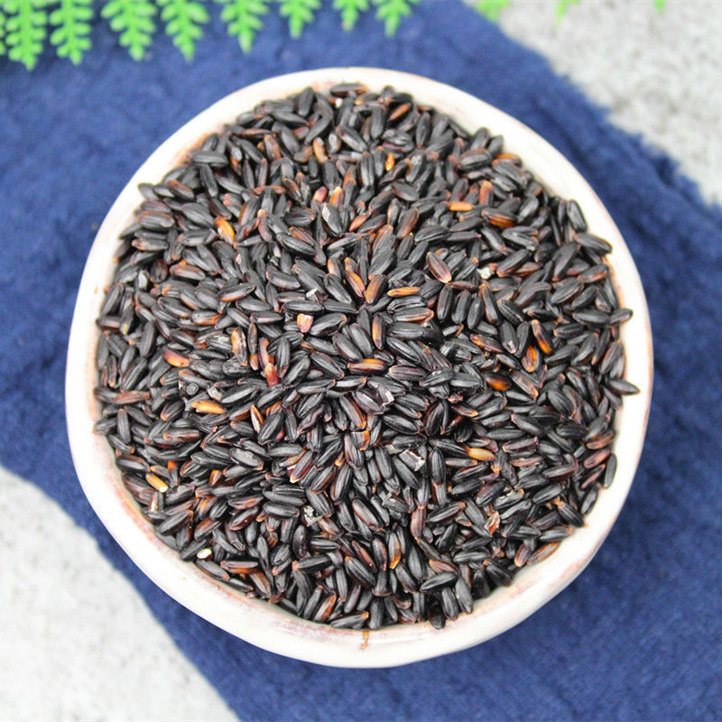 Black rice fresh rice new goods Farm Production Black rice dyeing raw material Wuchang Black rice Coarse Cereals Coarse grains wholesale