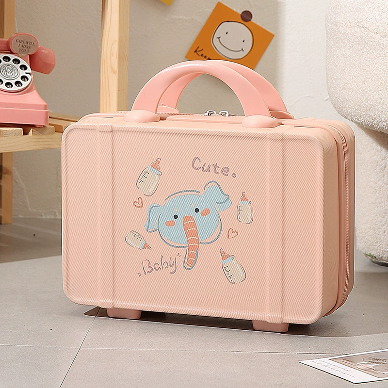 Путешествие маленький ретро чемоданчик handsont storage box, косметичка, 14 дюймов