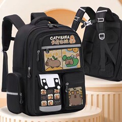 カピバラランドセル 女の子 大容量 カピバラリュック 中学生 小学生 軽量リュック 男の子 軽量脊椎保護リュック