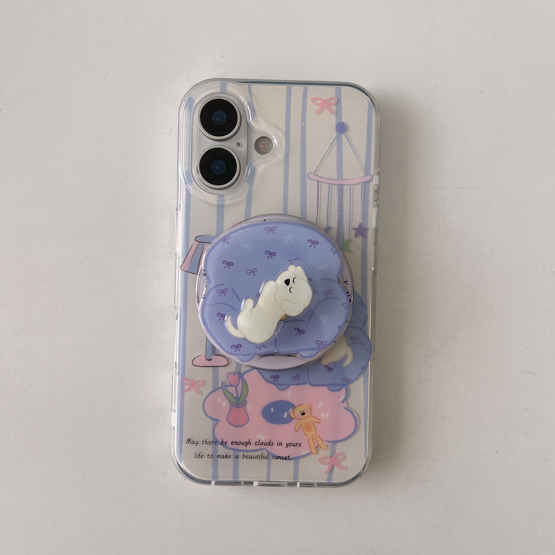Lindo sofá para dormir cachorro para iPhone15ProMax funda para teléfono móvil 16PM atracción magnética 14/13 femenino 16Pro