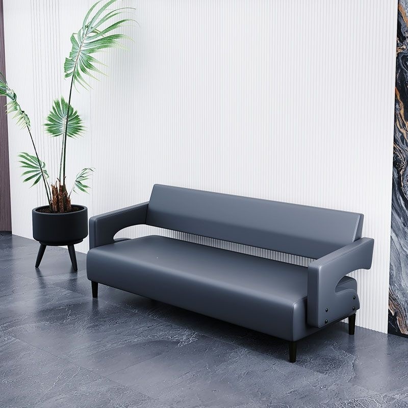 Waiting chair for office, commercial reception, barber shop sofa chair, beauty salon, hair salon rest area, clothing store long sofa