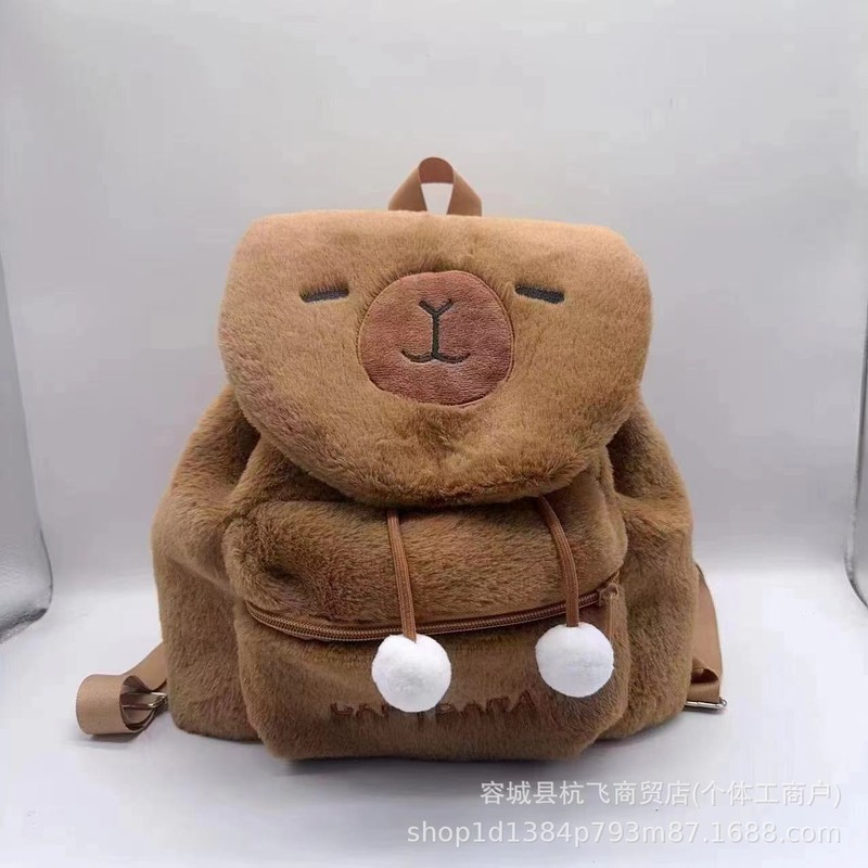メーカー卸売ベルベットバッグ玩具クロミ斜めショルダーバッグいちご熊ぬいぐるみ日系ハンドバッグサンリオ|undefined