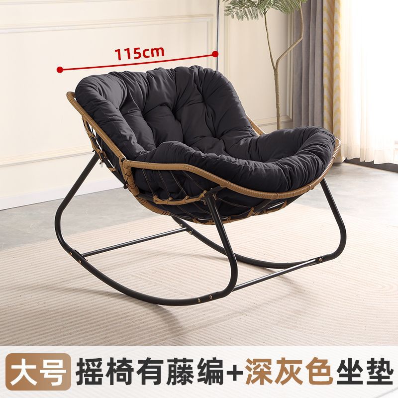 Estándar Large-Light Black Luxury PE Vine