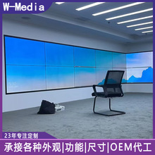 监控会议液晶拼接屏 酒吧餐饮饭店直播显示大屏 46-49-55寸现货