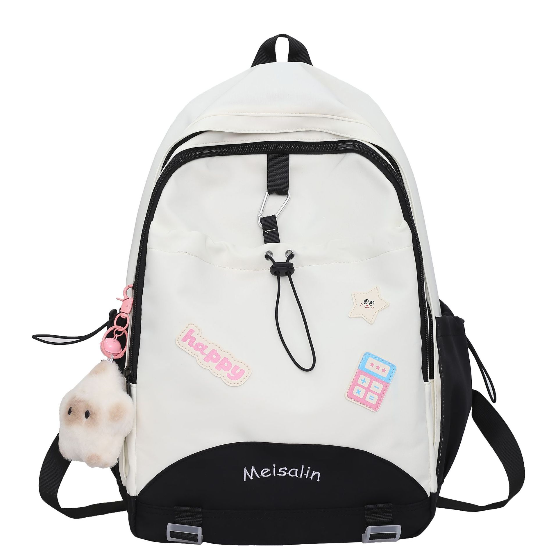 Nueva mochila casual de todo fósforo, mochila de gran capacidad para estudiantes de secundaria y preparatoria