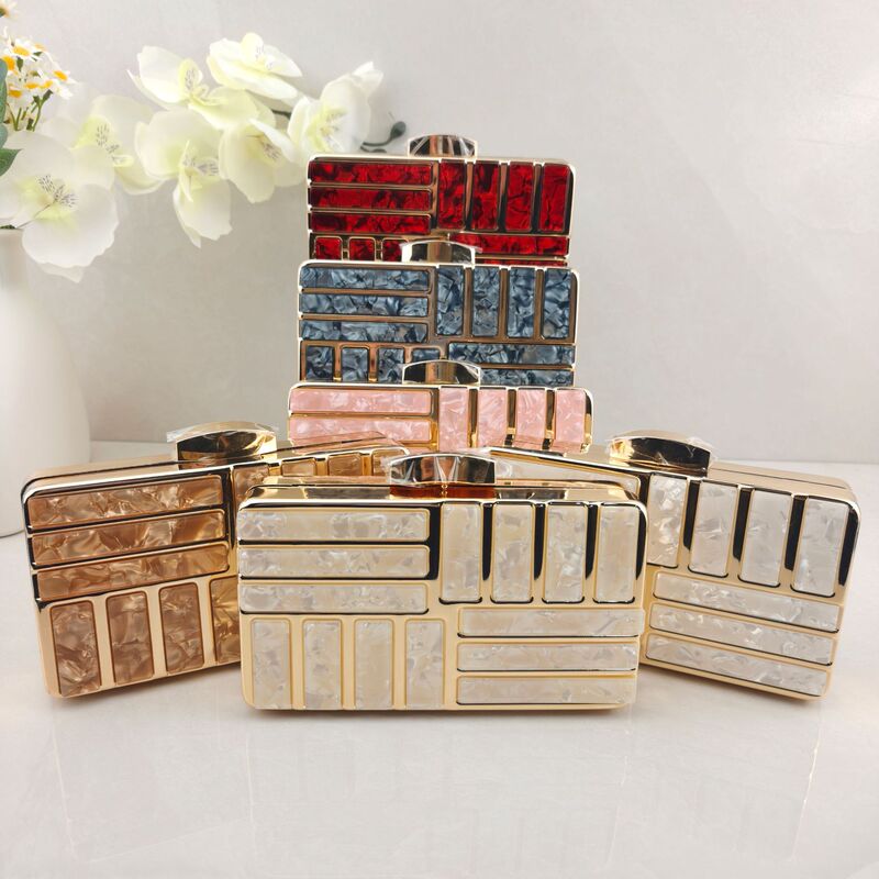 Acrylic Evening Bag, Versatile Evening Wear Small Square Bag, Ladies' Banquet Mobile Phone Clutch Shoulder Bag, Source Factory Acrylic Evening Bag, Versatile Evening Wear Small Square Bag, Ladies' Banquet Mobile Phone Clutch Shoulder Bag, Source Factory