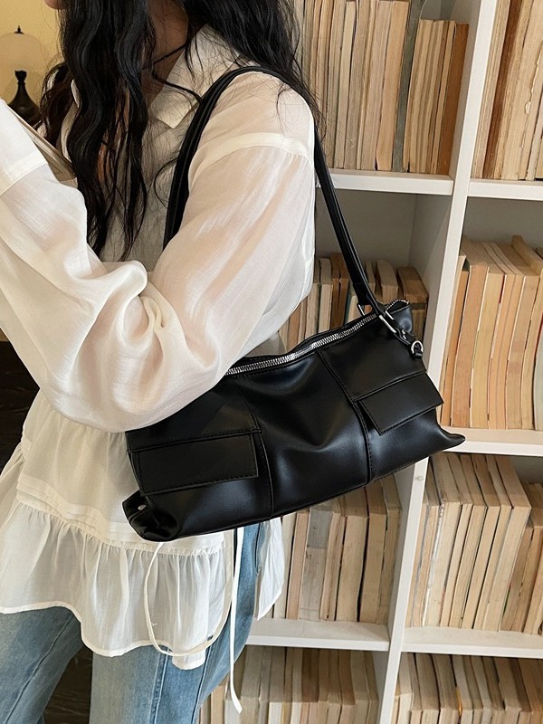 Nicho de diseño coreano bolsas de mano para mujeres 2026 nuevo verano de locomotora de gran capacidad de viaje de hombro bolsas axilales