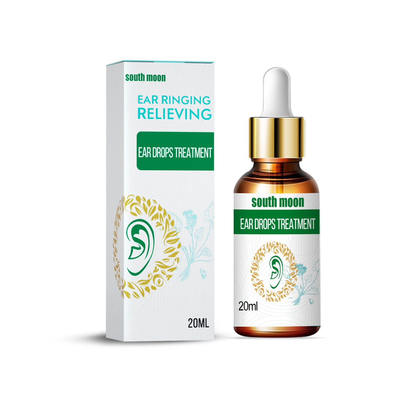 South Moon Ear Care Solution Gentle and Nourishing Ear Drops for Daily Cleaning and Care