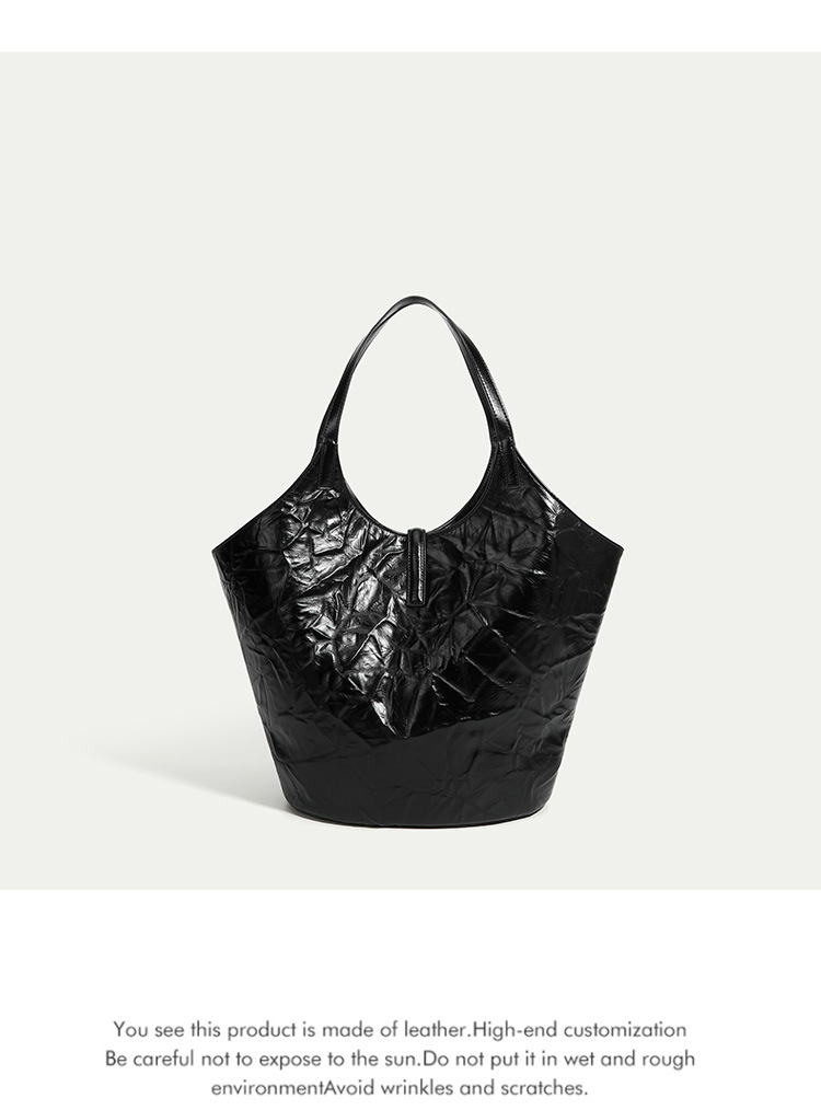 Borsa da giardino in rilievo 2024 Borsa a tracolla portatile di grande capacità da donna con cestino per verdure per pendolari_voghion.com