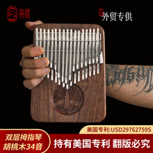 Ĵָ��17��/21��kalimb���W��ͯ���ְ�����ָ��ٱ�y����Ĵָ��