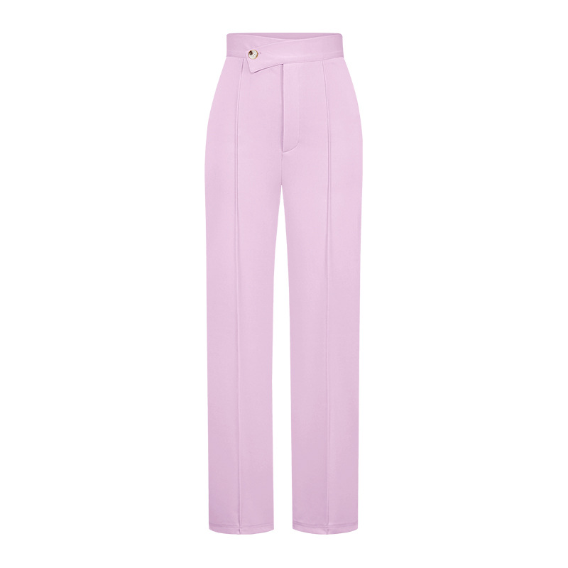 Women's Daily Street Casual Solid Color Full Length Straight Pants display picture 19