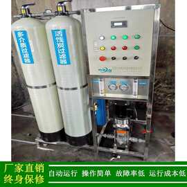 纯水设备_绿健供应250L/H单级RO纯水设备_工业反渗透纯水处理系统