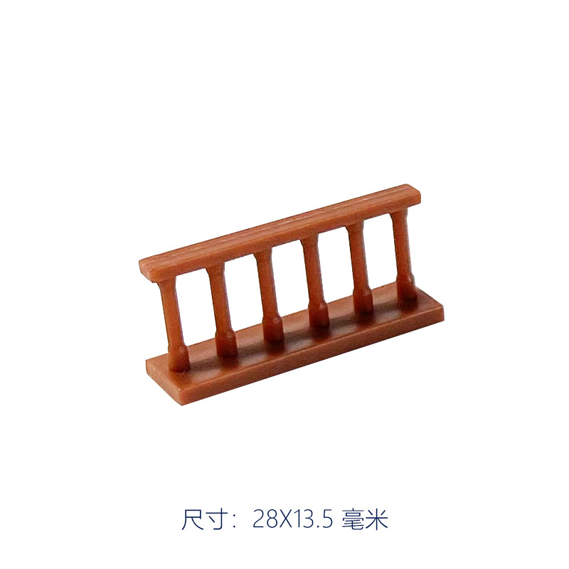 Пластиковые прямые перила