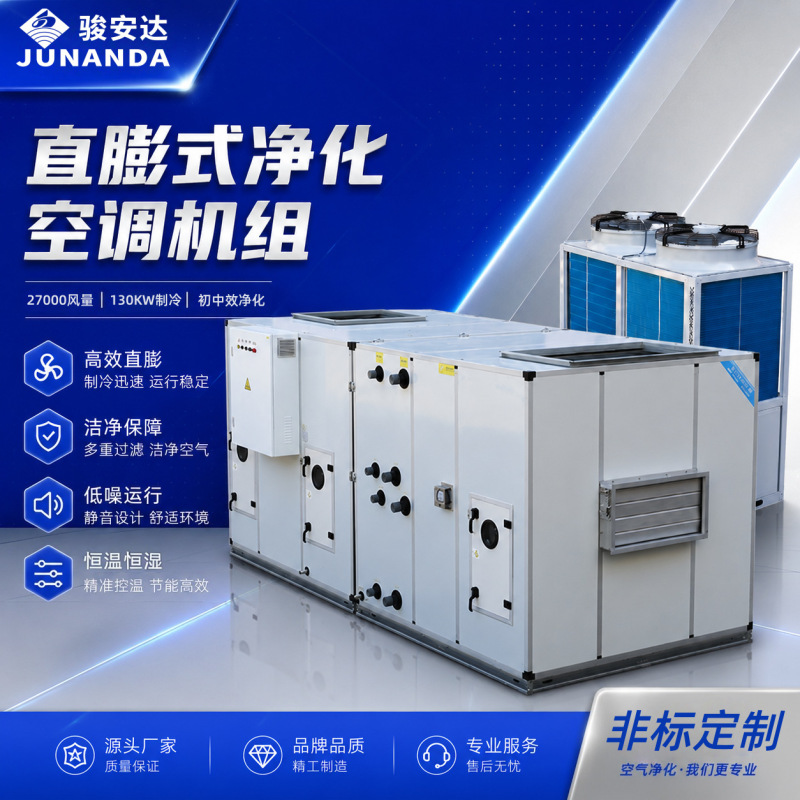 Constant Temperature and Humidity Purification Air Conditioning Unit Combined Constant Temperature and Humidity Control System with Air-Cooled Heat Pump Module