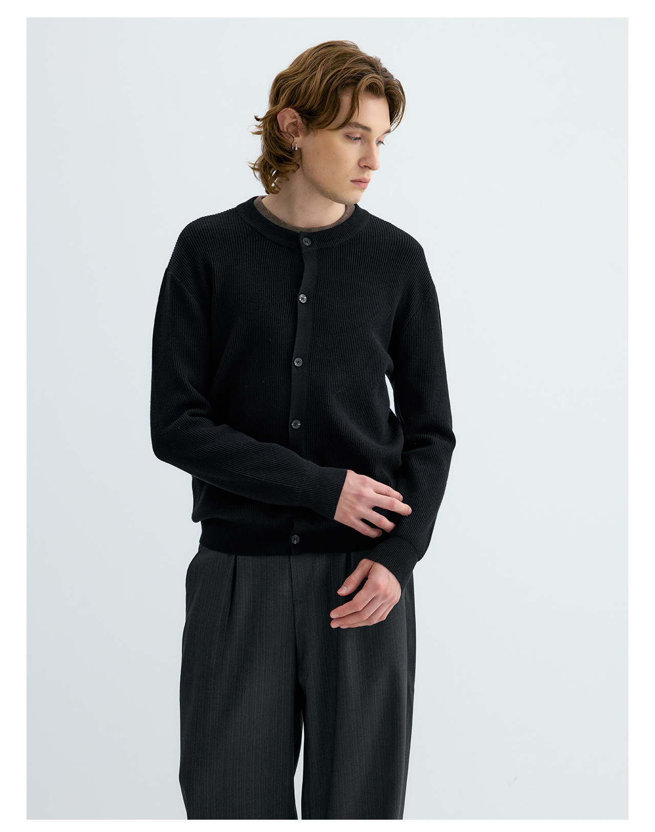 UNF Ribbed Knit Cardigan