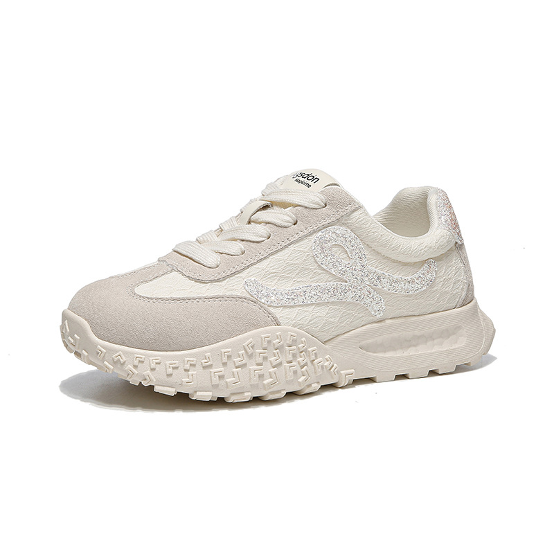 Zapatillas de Ballet Augu Shiden para Mujer, Novedad Otoño 2025, Zapatillas Deportivas Casuales con Suela Gruesa