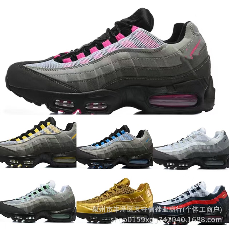 Cross-border Putian shoes, Air Max 95 TT, retro design, durable, shock-absorbing, non-slip, versatile, casual, and suitable for running