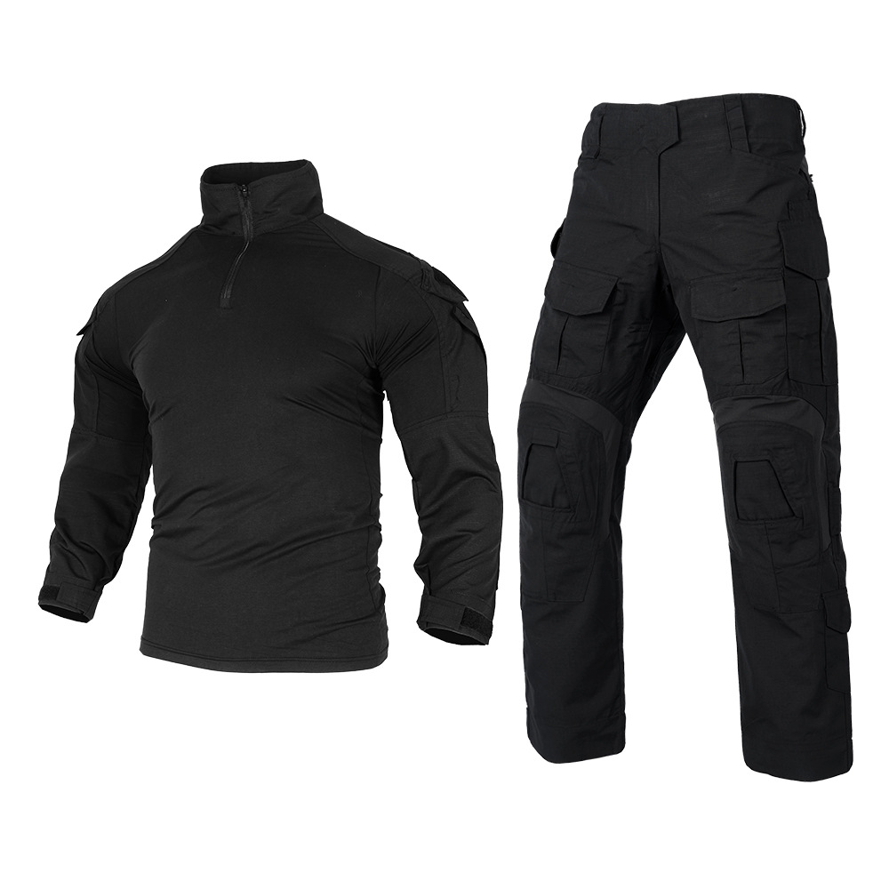 Men's Clothing Breathable Elastic Wear Resistant Outdoor Tactical Frog Suit Set - Breathable Stretch Camouflage Uniform For Outdoor Training & Combat_voghion.com