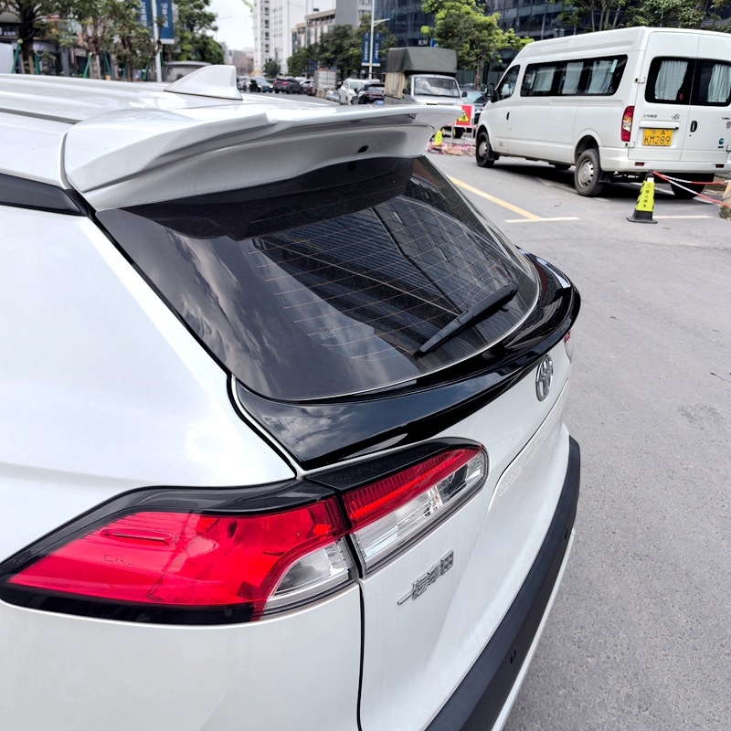 Suitable for 2022+ Toyota Frontlander, Corolla Cross, and Rav4 Custom Modified Mid-Wing Spoiler, No-Drill Paint-Coated