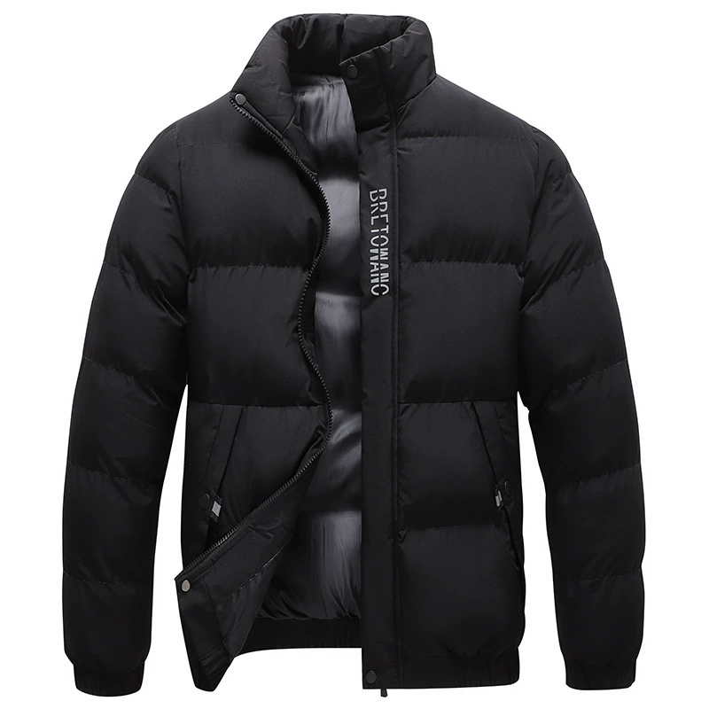 Keep warm demi-season fashionable jacket, oversize