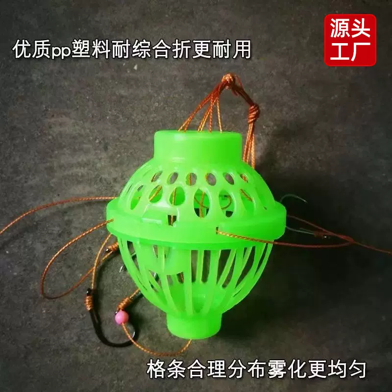 多功能鱼钩水怪鲢鳙钓组鹰爪伊势尼爆炸钩鱼钩单水雷花篮工厂批发
