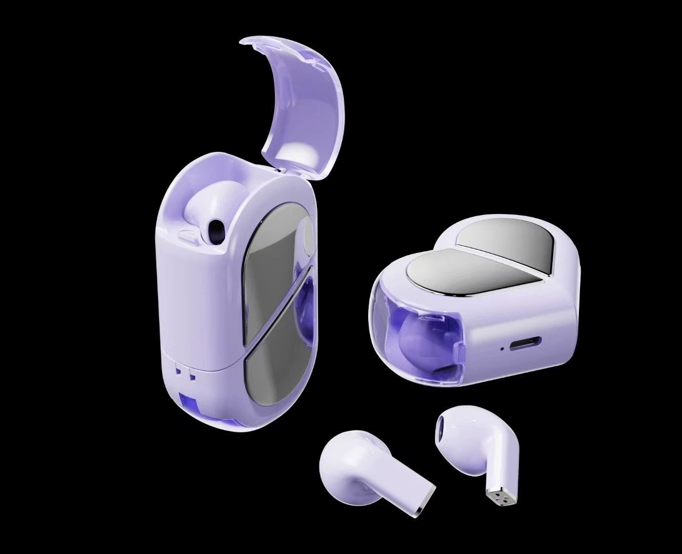 TWS Bluetooth Headset F9-5C (Private Model) — Wireless Earbuds, Multi-color Options, Compact Case