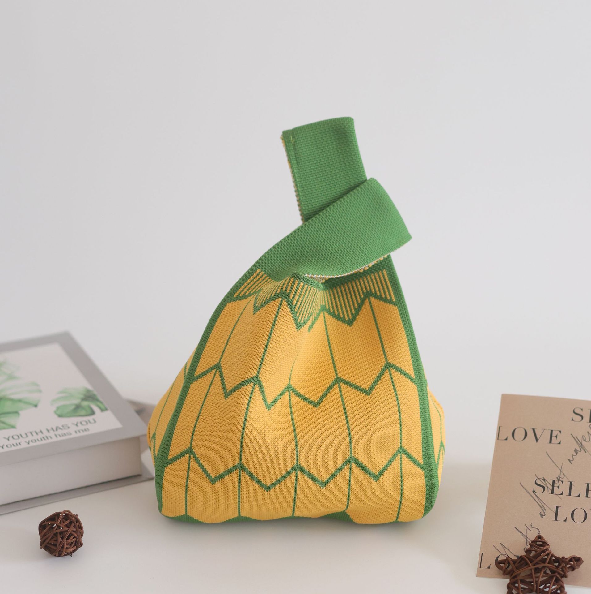 INS nuevo bolso de mujer bolso de mano bolso de punto bolso de gran capacidad bolso de hombro bolso de cubo