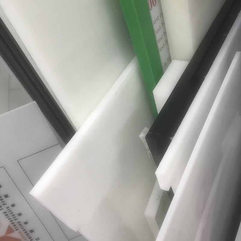 白色pp塑料板材聚炳烯pe聚乙烯尼龙PVC雕刻水箱耐磨硬朔胶版5mm