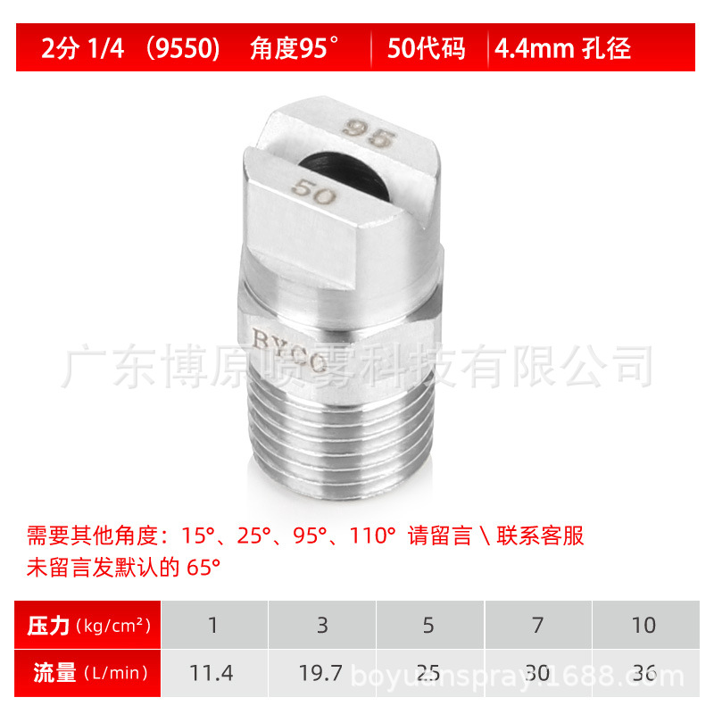 2 포인트 1/4(9550)95 도 50 코드 5.2mm 구멍