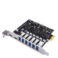 ��̨ʽ�CUSB3.2�Uչ��8���D�ӿ�pci-e�Dusb3.2Type Cǰ��19p�ӿ�