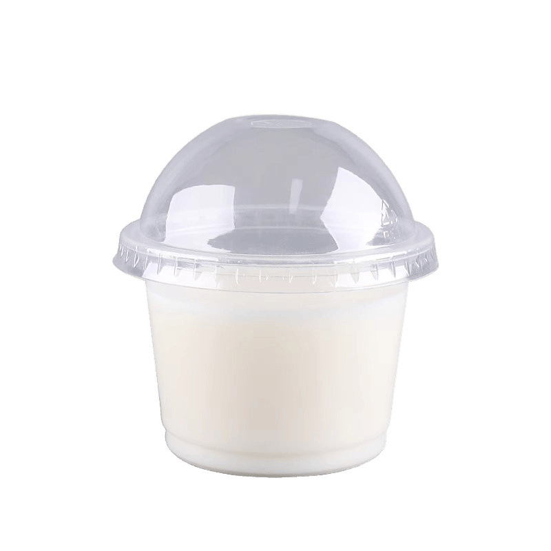 Pudding cup disposable double -skinned milk bowl jelly dessert