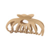 Plastic matte crab pin, hairgrip, set, shark, suitable for import, new collection, simple and elegant design