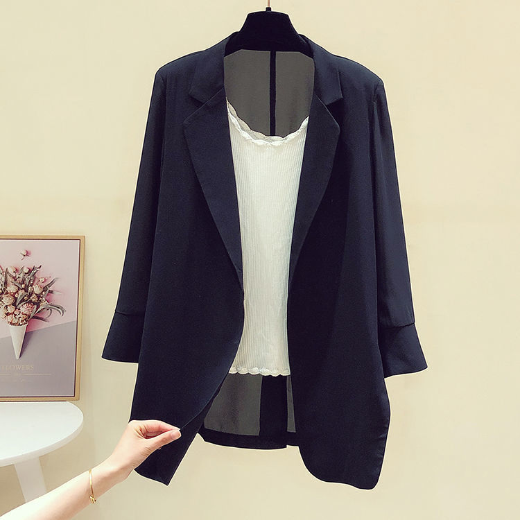 Lightweight Women's Chiffon Blazer Thin Versatile Sun Protection_voghion.com