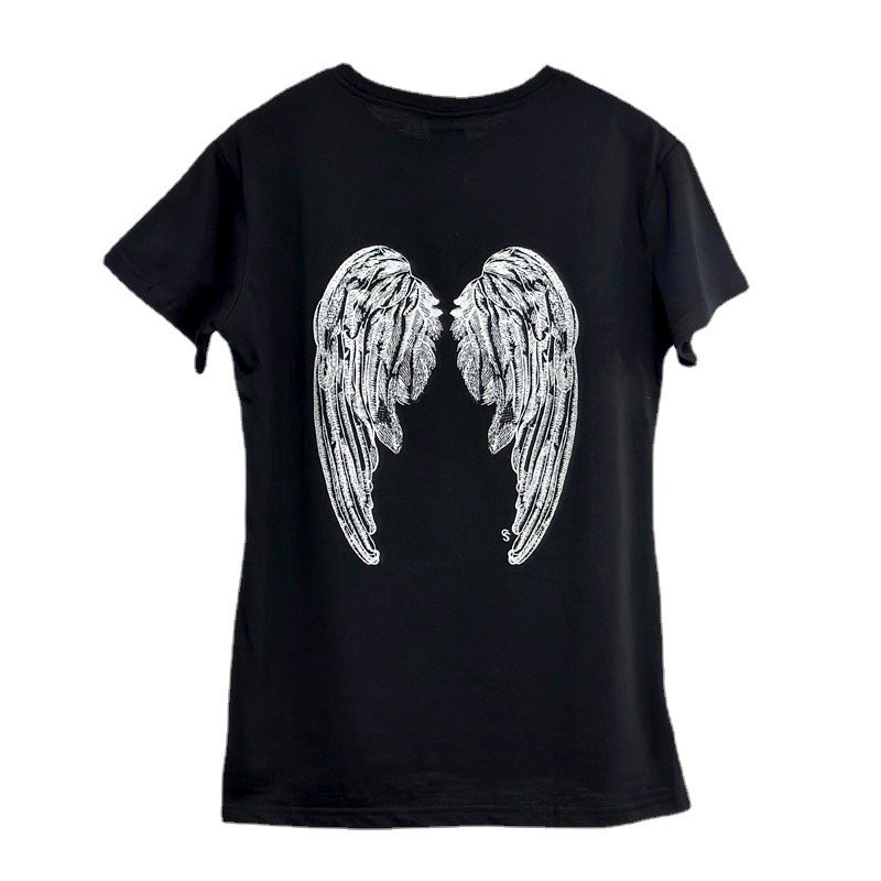 Ropa de estilo coreano para niños camiseta de las niñas falda verano algodón para niños camisa de manga corta de longitud media ropa de verano para niños medianos y grandes 2023 nuevo