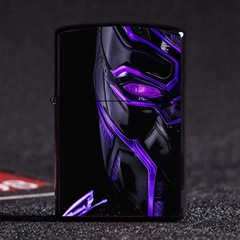 生化危機打火機 漫威黑豹動漫創意金屬煤油防風打火機支持代發