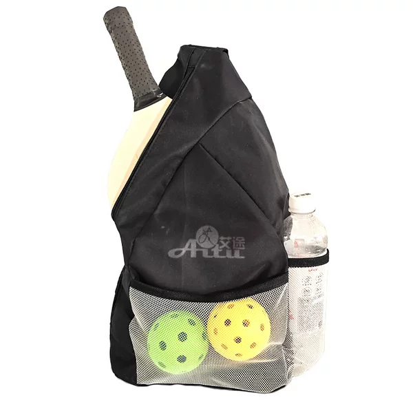 Triangle Outdoor Sports Tennis Bag, Pickleball Racket Bag, Shoulder Badminton Bag, Table Tennis Bag, Left and Right Shoulder Bag