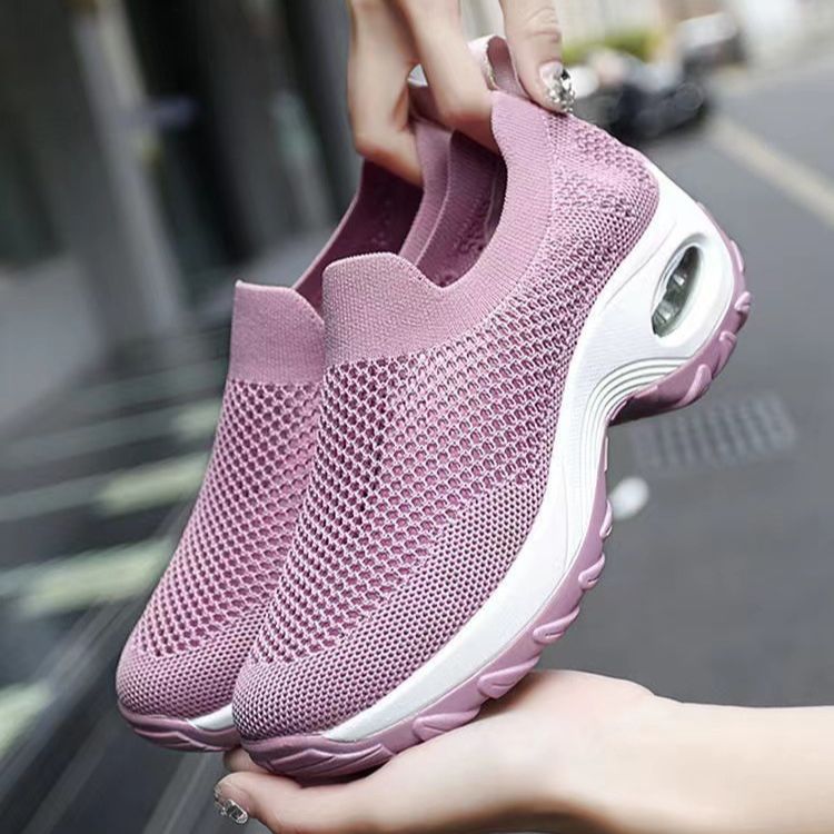 Autumn women's breathable slip-ons