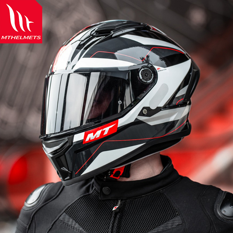 2nd Gen MT Men's Full Face Motorcycle Helmet Summer Breathable All Seasons 3C Certified_voghion.com