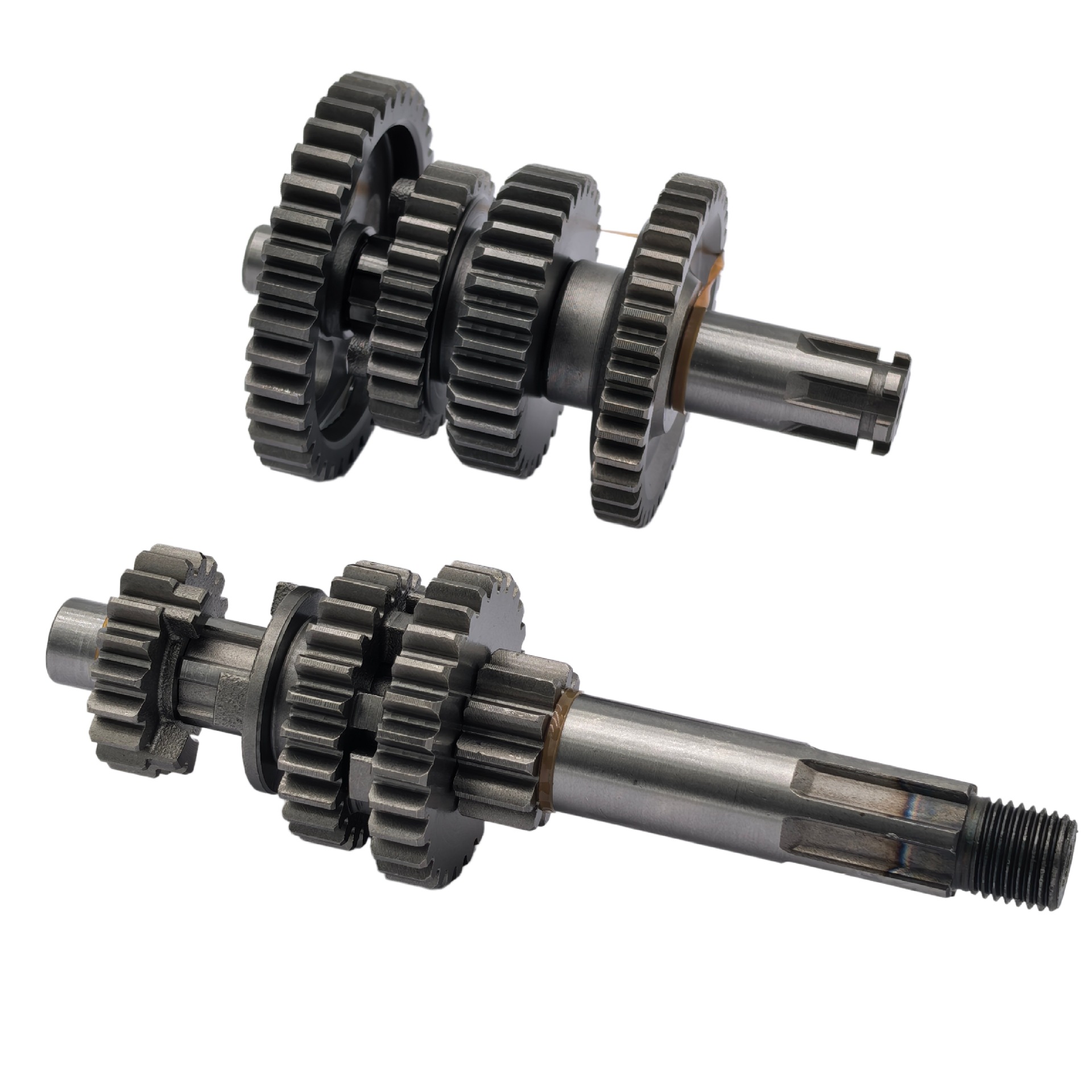 Manufacturer Wholesale Motorcycle Main and Auxiliary Shafts Suitable for Bajaj 100 Type Gear Ct100 Bj100 Main and Auxiliary Shafts