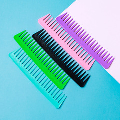 Stall Supply Plastic Wide-Tooth Comb, Amazon Cross-Border Supply Oil Head Comb for Men, Household Retro Style Comb