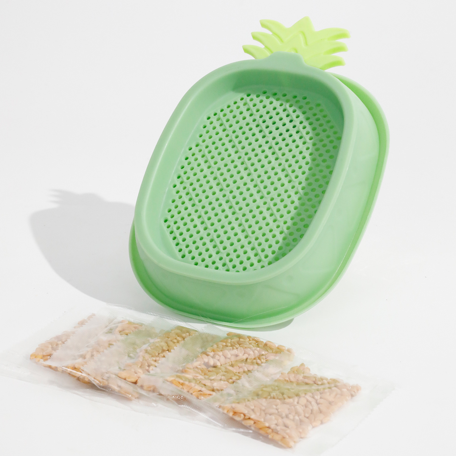 Bocadillos para gatos transfronterizos, semillas en macetas de pasto para gatos, cajas hidropónicas, bolas de pelo, vivero de pasto para gatos sin tierra, suministros para mascotas al por mayor