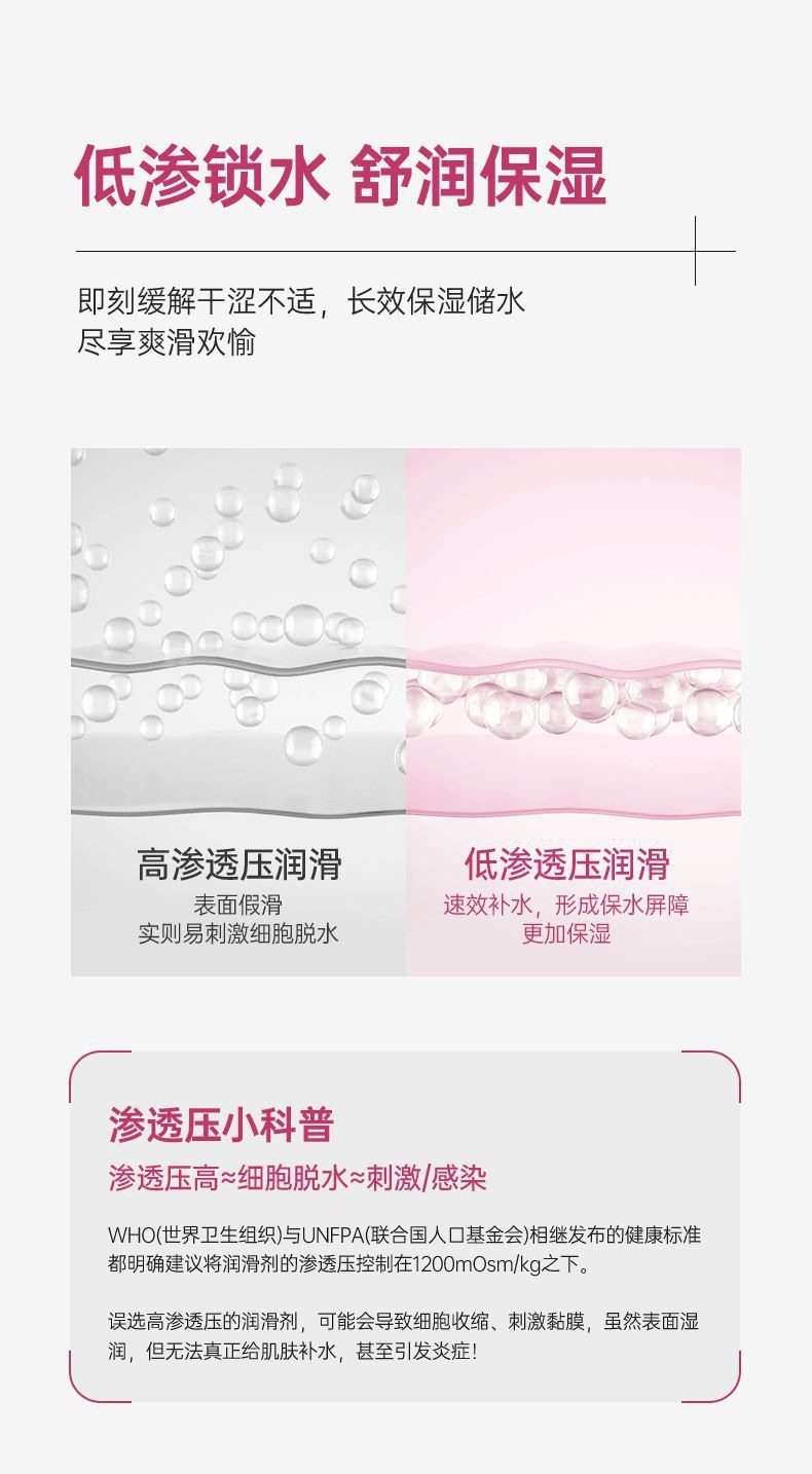 Jiesbon Rose Essence Personal Lubricant 5ml Water-Based Mild Moisturizing Formula — detail image 7