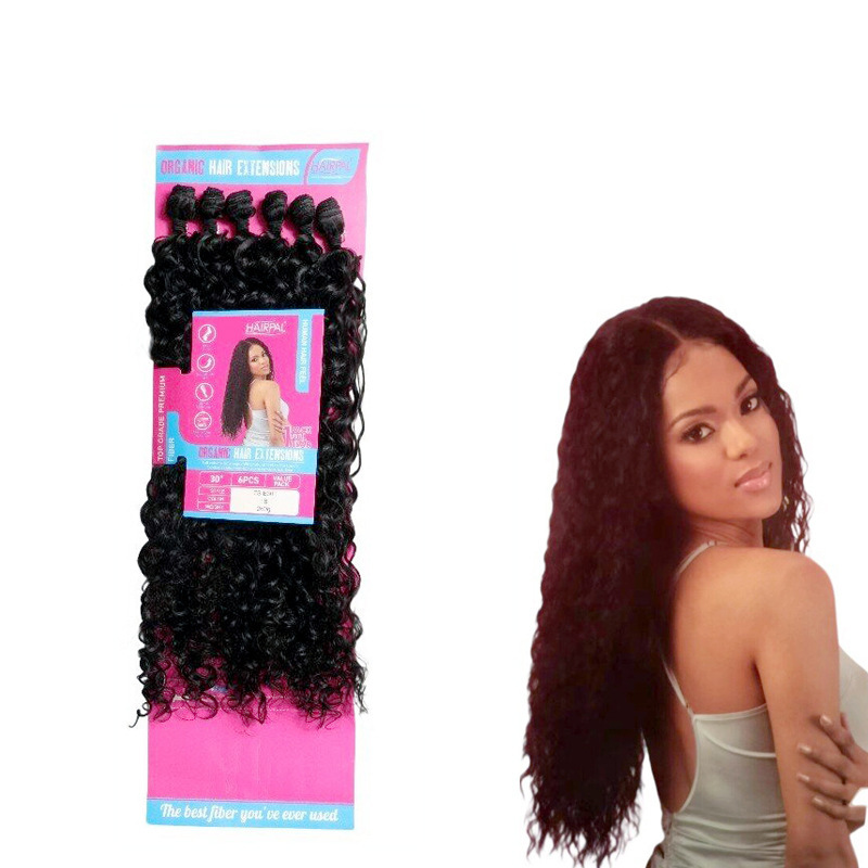 European and American Synthetic Fiber Wig Hair Curtain Curly Fluffy Wendyhair 30inch Hair Curtain Wholesale from Powerful Manufacturer