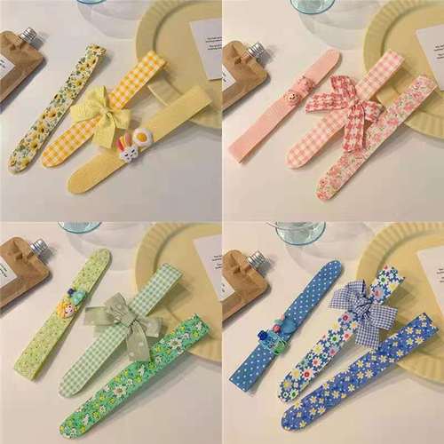 Children's summer Velcro headband girl's broken hair headband headband little girl bangs hairband headband hair accessories