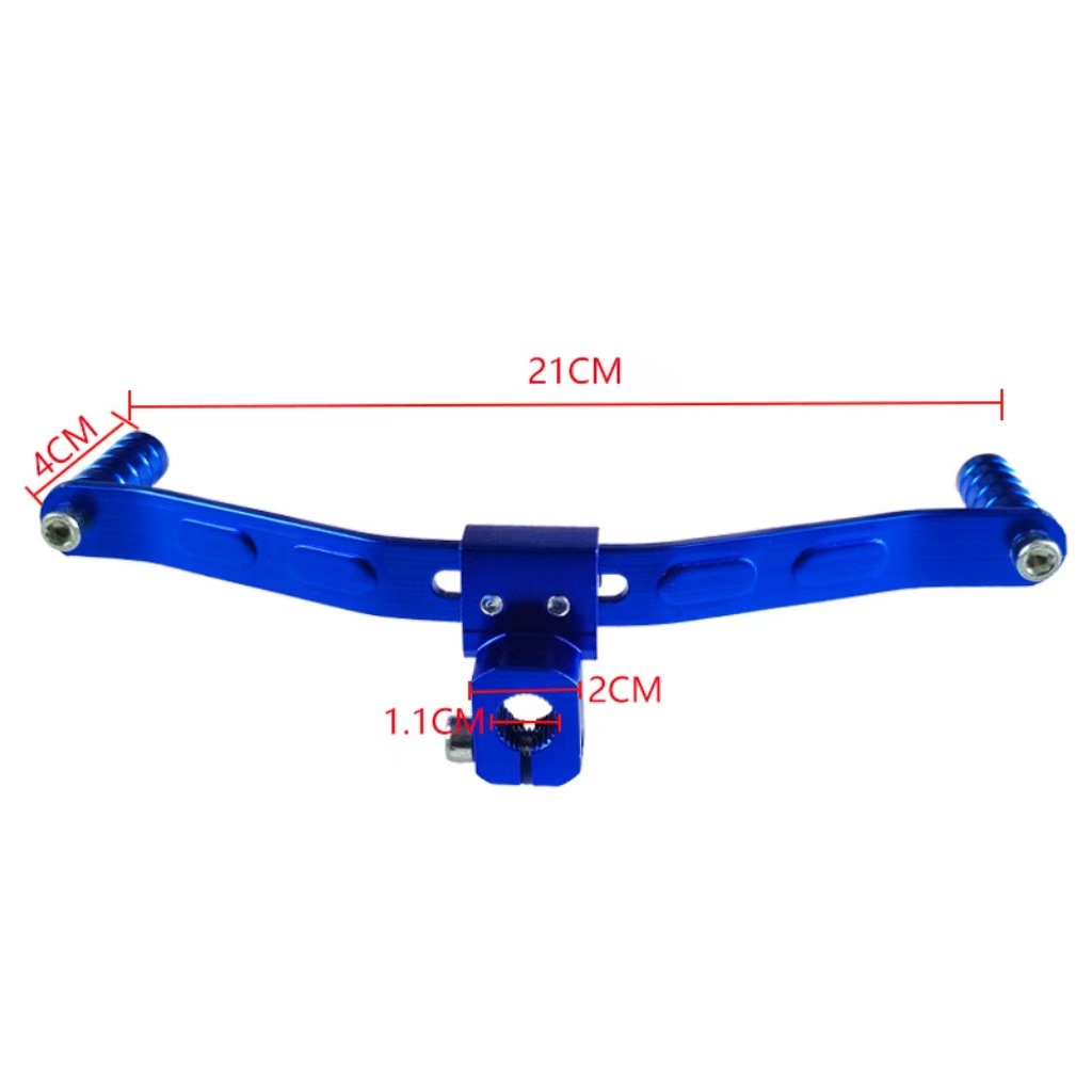 Wholesale in-stock motorcycle modified aluminum alloy dual-shift lever, available in four colors